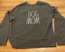 Rae Dunn‎ Dog Mom Cozy Lightweight Long Sleeve Round Neck Pullover Sweatshirt XS