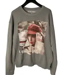 Taylor Swift Taylor's Version Red Album crew neck sweatshirt women's size small