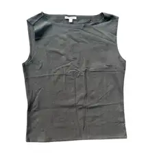 Reformation Black Tank Top Size XL NWOT