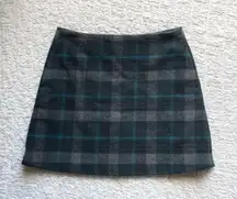 Wool Mini Skirt