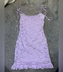 Lucy in the Sky Purple Mini Dress