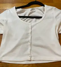 Buttoned T Shirt