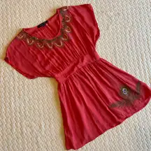 Womens Size S/p embroidered Mini Dress