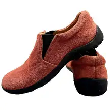 Women's “Take a Hike” Suede Loafers Slip-On Size 6.5 Casual Flats