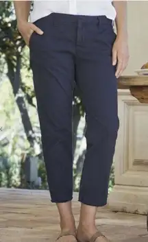 NWT $288 Frank & Eileen WICKLOW Italian Crop Chino Italian Performance Twill 00