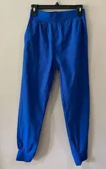 Chic Flex Royal Blue Jogger Scrubs Medium