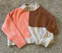 Colorblock Sweater 