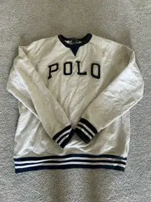 Vintage Polo Sweatshirt