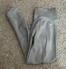 Gymshark  light grey leggings size small