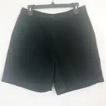 Ralph Lauren 100% Cotton High Waisted Black Shorts