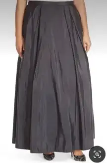 Alex Evenings Size‎ 8 Dark Gray Long Formal Ball gown Skirt