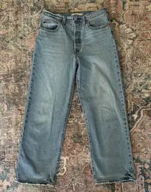 Levi’s Ribcage Straight Ankle Jeans