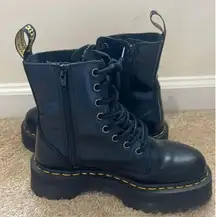 Platform Jadon Dr. Martens Boots Leather