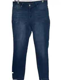 Kingston Women's Stretchy Comfortable Soft‎ Jeans Faux Front Pockets Size 12