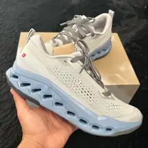 ON CLOUDSURFER Trail missiongrip glacier dust shoes sneakers sz9 new in box