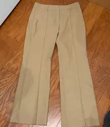 DREW Tan Dress Pants | Size 4 | Made in USA | Classic Work Trousers