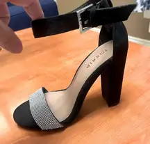 Torrid‎ Embellished Block Heel Sandals | Size 7.5  Wide Width Plus Size