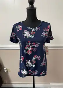 NWT  Floral Tee