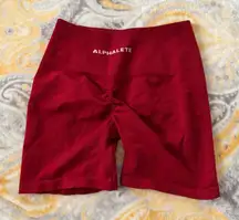 Alphalete Women's Red Shorts size medium