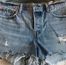 High-Waisted Wedgie 501 Denim Shorts