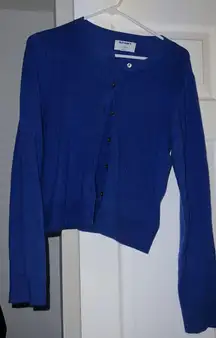 Blue Cardigan