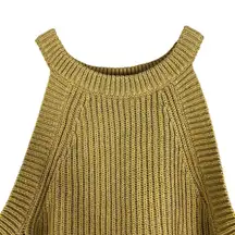 Madewell Valley Sweater Tank Womens XS Yellow Boxy Sleeveless Minimalist Basic