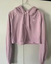 cropped hoodie