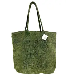 NWT Primitives By Kathy "Not A Dream" Green Tote Bag