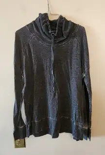 Calvin Klein smoke black lightweight hoodie size womens large