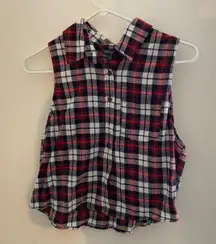 Wild Fable Flannel Crop Top