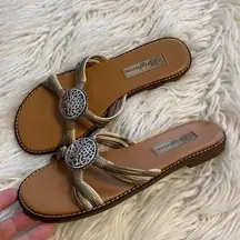 Brighton Sandals size 7.5 excellent condition so cute and beautiful see photos