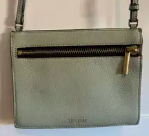 Saturday Cross Body Clutch Bag Mint Green