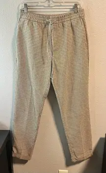 H&M Plaid Jogger Pant