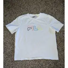 Fila White‎ Tee shirt size large