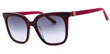 New Juicy Couture Sunglasses JU 637/G/S 072V GB Red Havana/Grey Azure