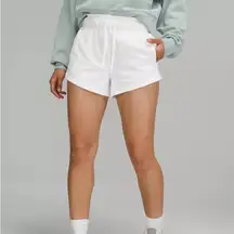 Lululemon Inner Glow Shorts white