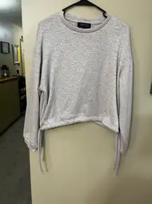 Long Sleeve Tie Shirt