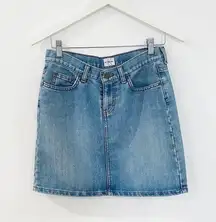 Calvin Klein vintage denim skirt