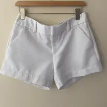 Calvin Klein  white shorts size 4