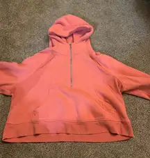 Coral Lululemon Scuba Hoodie