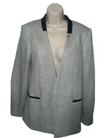 Tommy Hilfiger Gray Blazer with Tailored Silhouette