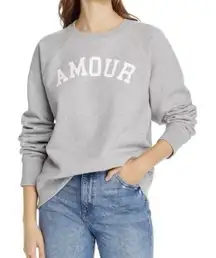 ✨ZADIG & VOLTAIRE Amour Grey Sz Large Sweatshirt✨