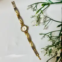 Focus Dainty Silver & Gold  Watch