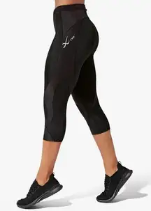 CWX CW-X women Stabilyx Joint Support 3/4 Compression Tight black XS 140806