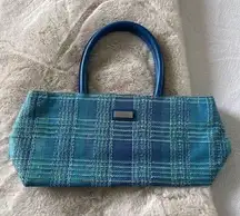 Jim thompson Vintage blue Tweeded bag