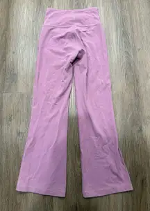 lululemon groove super-high-rise flared pant nulu Velvet Dust Size 2