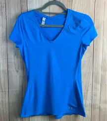 Under Armour Women's Bright Blue Short Sleeve Heat Gear‎ Tee
