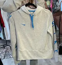 Gray and Blue Hoodie