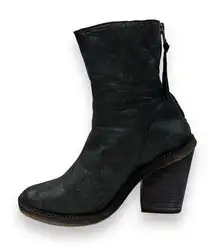 Free People Marquis Suede Block Heel Boots Womens‎ 37 (US 6.5)