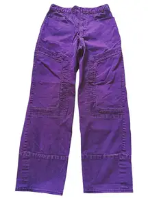 Tuckernuck SEA New York Kali Quilted Ankle Pants Eggplant Purple 4 Quiet Luxury